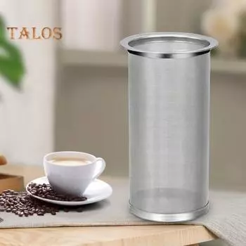 Ситечко для кофе, прочное, легко чистящееся, многоразовое, уникальная стабильная соковыжималка с защитой от растрескивания для кофейни S