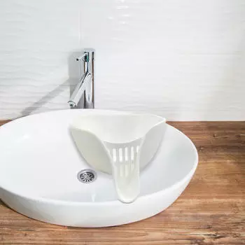 Ситечко для мойки риса, дуршлаг, сушилка для кухонных макарон, кухонные макароны белый