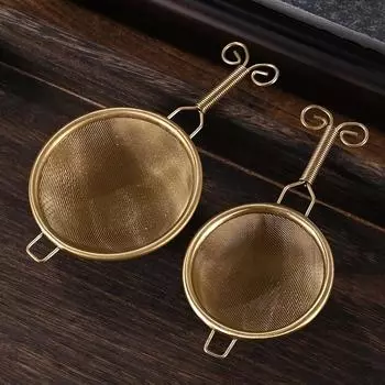 Ситечко для заваривания чая из нержавеющей стали 304, ручное многоразовое ситечко для заваривания чая, мелкоячеистый чайник для кунг-фу, фильтр-сито, аксессуары для чайной посуды