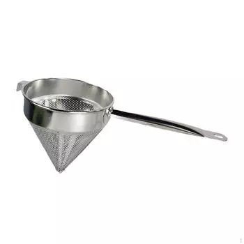 Сито для бульона из нержавеющей стали с усиленной ручкой диаметром 10 дюймов для кухни, сито для пюре