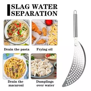 Сито для кастрюль Held из нержавеющей стали, сито для пасты с ручкой, вставные сковородки для спагетти, жареной лапши, фруктов, овощей, кастрюль и сковородок серебряный