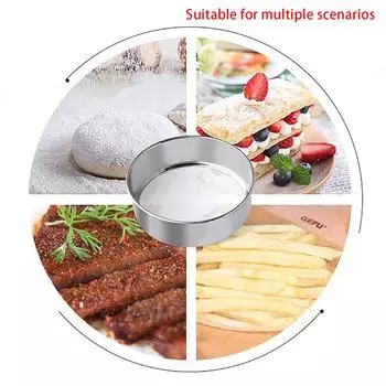 Сито для приготовления муки, чая, макарон, сито Tamis Flours, сетка, посуда для выпечки риса