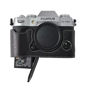 SIUTATDSH чехол для камеры из искусственной кожи, подходит для Fujifilm Fuji XT50, чехол-вкладыш, чехол для камеры, сейсмостойкий штатив, аккумулятор X-T50, держатель, устойчивый,