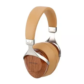 SIVGA SV021 Wooden Housing Sealed Wired Headphones Over-Ear (Rosewood)