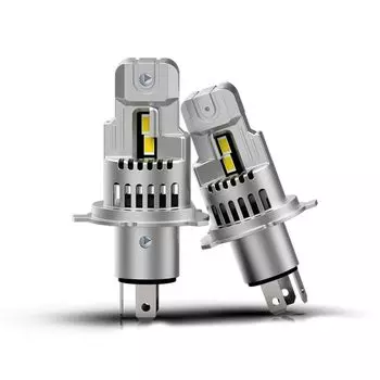 SIVNDEAUTO 22 000 лм Встроенная Самая мощная Супервзрывная лампа H4 Светодиодная фара, Совместимая с автомобилем H4 Hi/Lo