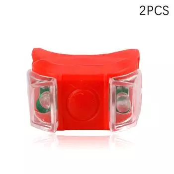 Шесть поколений двухглазых лягушек, светодиодная вспышка, предупреждающий свет для ночной езды, фонарь для скейтборда, оборудование для езды на мотоцикле, фары белый