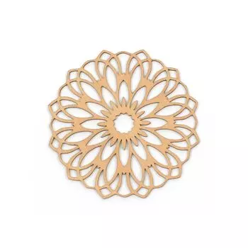 Sixten Scandinavian Goods Lithuanian Wooden Coaster Stylish For Miscellaneous Goods and Vase Underlay 10cm x 10cm No.114