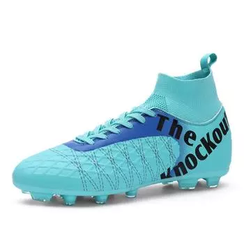 Size 2331-48 Soccer Shoes Long Short Nails High Top Adult Student Game Shoes Training Soccer shoes 31
