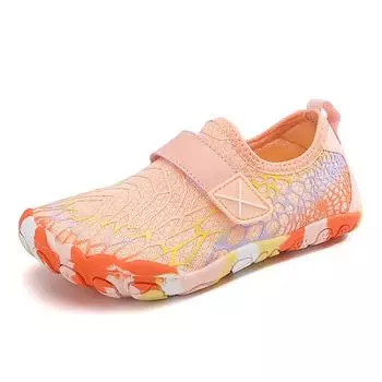 Size 28-36 Summer Beach Shoes For Boy Girl Soft Breathable Non-slip Children s Water Shoes Outdoor HOOK&LOOP Barefoot Shoes Kids 28
