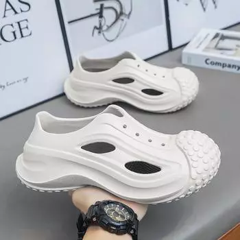 Size 36-45 Summer Luxus Boy Couple s Fashion Designer Outdoor Beach Sandals High Quality Boy in House Men s Shoes Free Shipping 36-37 чёрный