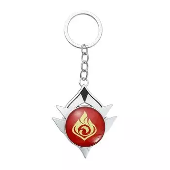 [Sizuuenn] Genshin Snezhnaya элемент пламени глаза Бога брелок ночник косплей Moe товары школьный фестиваль культурный фестиваль фестиваль хэллоуин