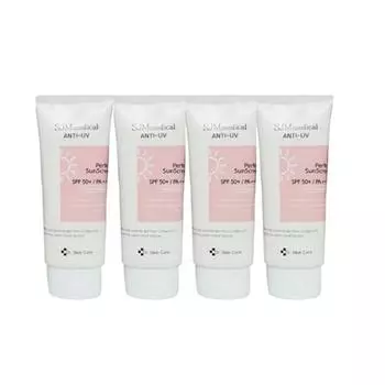 SJM Perfect Anti UV водостойкий солнцезащитный крем 60 мл - бесплатная доставка, 60 мл, 4 шт.