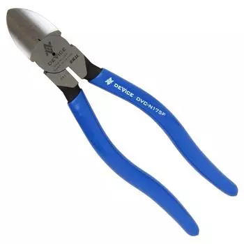 SK11 DEVICE Electrical Powerful Nippers Round Blade Made in Japan 175mm (SK11) DVC-N175P