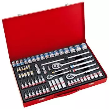 SK11 Full socket wrench set Drive 65 points 1 set (SK11) TS-2465M angle 6.3mm 9.5mm 12.7mm