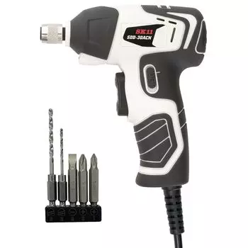 SK11 Мини-дрель-шуруповерт с сетевым питанием, 100 В переменного тока, максимальный момент затяжки, бита в комплекте (СК11) SDD-30ACN 3.2Нм
