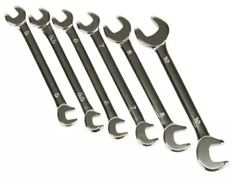 SK11 Mini spanner set 6 pieces (SK11) MS-510 серебряный