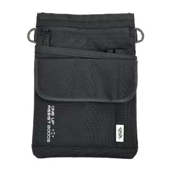 SK11 ONE UP ASSIST GOODS Чехол для ножниц Double M От работы до повседневного использования 145 x 205 x 35 мм (СК11) СО-13 чёрный