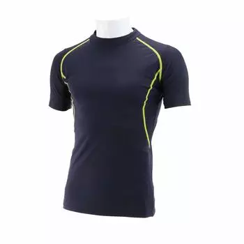 SK11 ONE UP ASSIST GOODS Cool touch mesh short sleeve 1 piece Navy (SK11) L-NVY-1