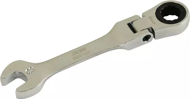 SK11 Short flex ratchet wrench 8mm 180 degree swing (SK11) MSF-08S