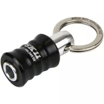 SK11 (SK11) Bit Holder DX Compatible with 6.35 axis Black SBH-DX-BK