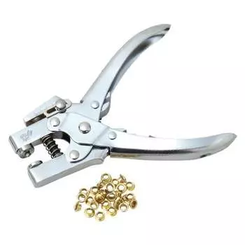 СК11 (СК11) Дырокол DX Диаметр отверстия для люверса (Люверс 5 мм) приблизительно. 4,0 мм / (Люверс 8мм) приблизительно. 6,0 мм двойного назначения №400