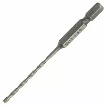 SK11 (SK11) Hexagonal Shaft Vibration Rechargeable Drill Bit for Concrete 2.5mm