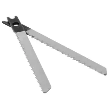 СК11 (СК11) Пильное полотно для лобзика двойного назначения для деревообработки и суперфинишной обработки 2 шт. № 16
