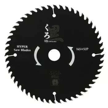 СК11 (СК11) Пила с черным лезвием для деревообработки 165 x 1,5 x 52P