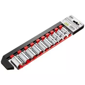 SK11 (SK11) Socket Hanger Set Hexagon YS-410 340 x 75 x 30 x Drive Angle: 12.7mm 10 pieces 1 set