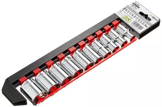 SK11 Socket Hanger Set Hexagon 340 x 75 x 30 x Drive 10 pieces 1 set (SK11) YS-410 Angle 12.7mm