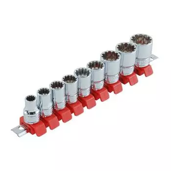 SK11 Spline socket set SHS309SP Drive x 9 points 1 set (SK11) angle 9.5 8-19mm