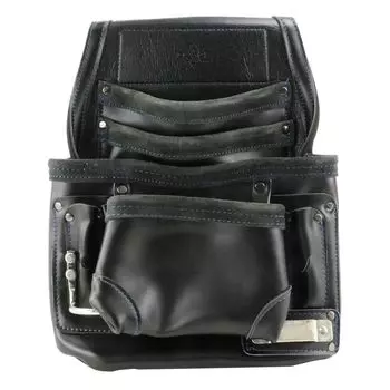 SK11 Сумка поясная из натуральной кожи, 3 яруса, с держателем молотка и держателем конвейера DVC-KZ28