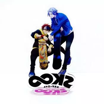 SK8 пара Infinity Kyan Reki Hasegawa Langa #игрушечная фигурка на акриловой подставке CN