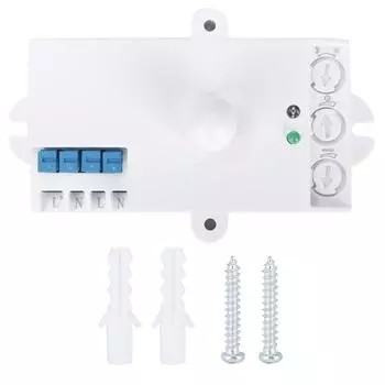 SK-806 5.8GHz микроволновый радар датчик движения тела выключатель света 220-240V
