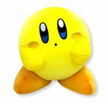 SK Japan Character Fancy Section Dream Land разноцветная БОЛЬШАЯ плюшевая игрушка желтая 35 см Kirby s (Отдельный предмет) Прибл.