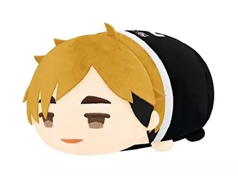 SK Japan Character Fancy Section Mochi Mochi Mascot Мягкая игрушка MS Mochi Mas Yu Miya Haikyu!! т.2 жёлтый