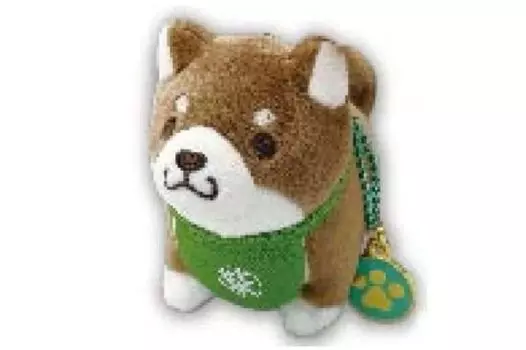 SK Japan Chuken Mochishiba Plush Ball Chain with Charm Anko 16103