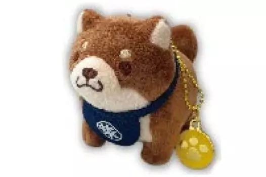 SK Japan Chuken Mochishiba Plush Ball Chain Charm/Tsuna