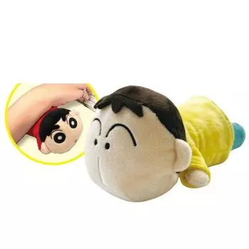 SK Japan Crayon Arm Cushion x x D7cm Shin-chan Bo-chan H8.5 W17.5