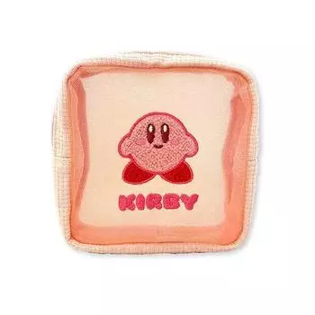 SK Japan Dream Land Mesh Pouch Pink Kirby s розовый