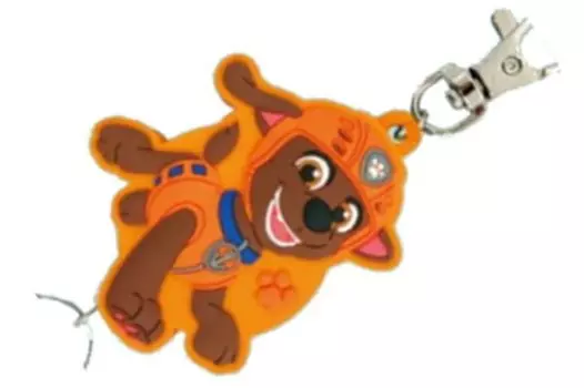 SK Japan Paw Patrol резиновая катушка брелок Zuma