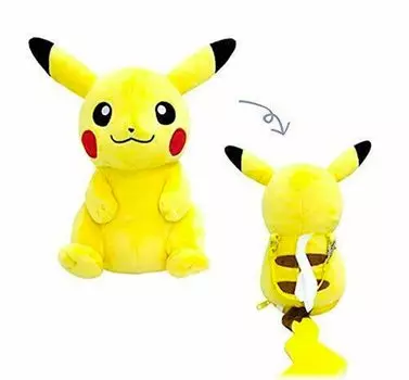 SK Japan Pocket Monster Карманный талисман из ткани Пикачу