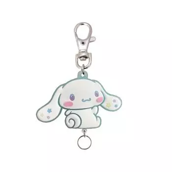 SK Japan Sanrio Yumefuwa резиновая катушка брелок Cinnamoroll