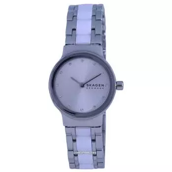 Skagen Freja Lille Кварцевые женские часы из нержавеющей стали с белым циферблатом SKW3010 белый