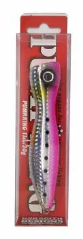 Skagit Designs Lure Pumpkin 110mm PK Sardine_Vertical Holo_Dorsal-ventral glitter.