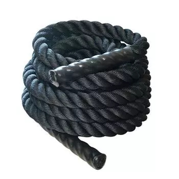 Скакалка для тренировки мышц с толстым объемом для силовых тренировок, утяжеленная скакалка для фитнеса и спортзала