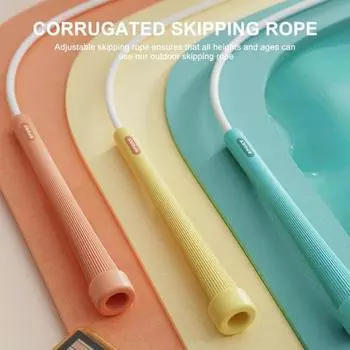 Скакалка с нескользящей ручкой, легкая скакалка для кардио-тренировок, тренировок на выносливость, скоростная скакалка для детей розовый