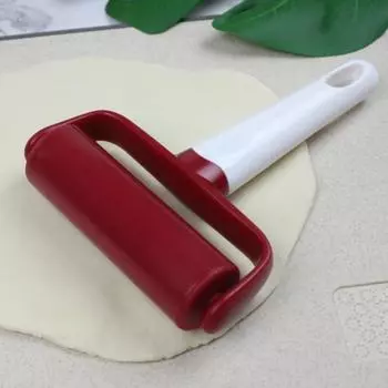 Скалка для муки Экологичное колесо-прокрутка Кухонные принадлежности Посуда для выпечки Скалка Креативный пластиковый инструмент для выпечки Тестораскаточная машина