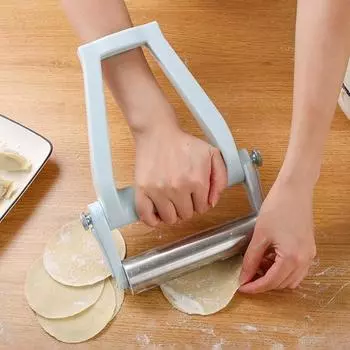 Скалка из нержавеющей стали Материал из нержавеющей стали Не липкие обертки для пельменей Бытовое использование Высококачественные палочки для лапши пищевого класса