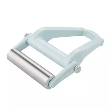 Скалка из нержавеющей стали, простая в использовании, прочная, антипригарная, для теста, антипригарная для выпечки дома